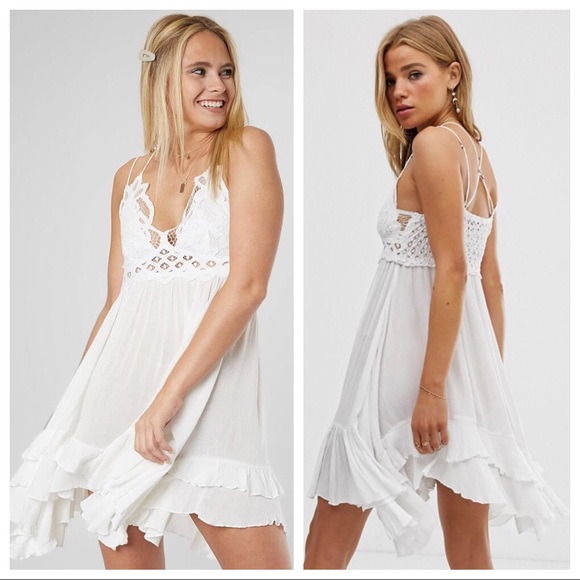 Free people one adella slip dress Clearance